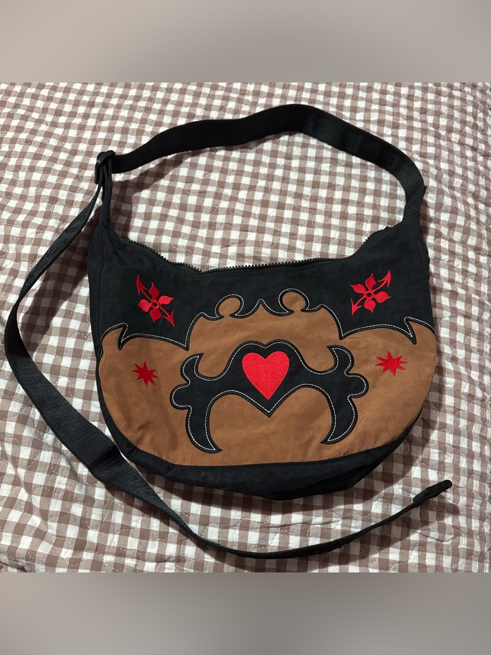 Medium Baggu Nylon Crescent Bag: Western Style